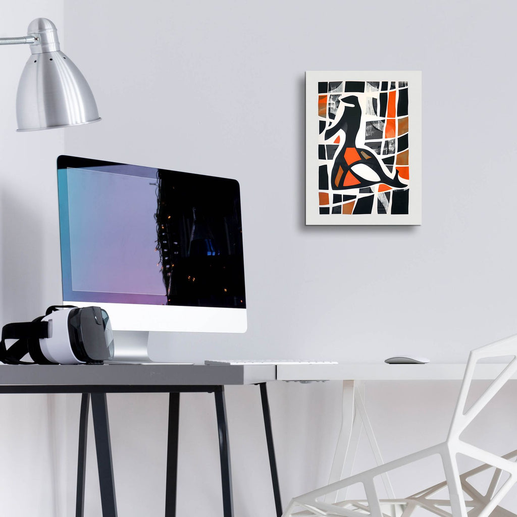 Geometric Aviary by Andreas Magnusson - 12x16 acrylic wall art in a room
