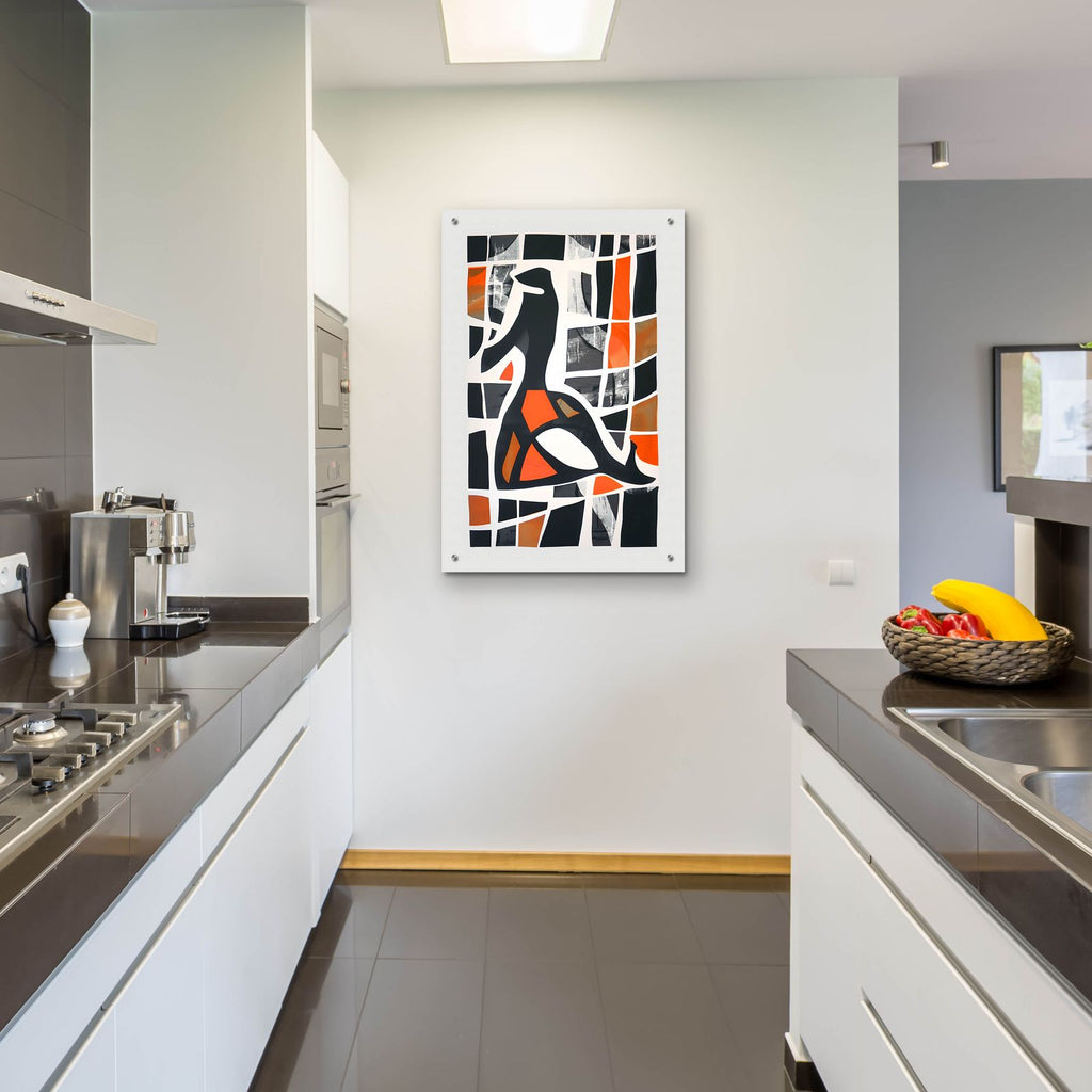 Geometric Aviary by Andreas Magnusson - 24x36 acrylic wall art in a room