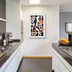 Geometric Aviary by Andreas Magnusson - 24x36 acrylic wall art in a room