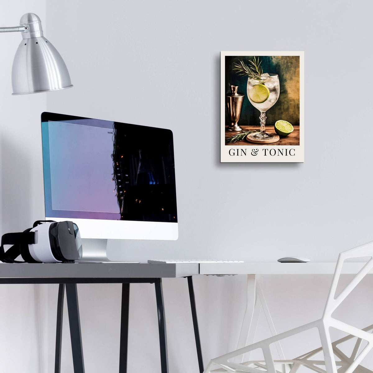 Gin And Tonic by Andreas Magnusson - 12x16 acrylic wall art in a room