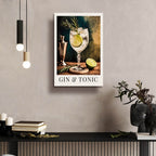 Gin And Tonic by Andreas Magnusson - 16x24 acrylic wall art in a room