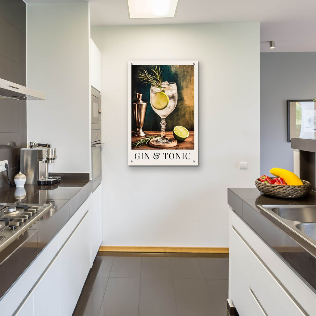 Gin And Tonic by Andreas Magnusson - 24x36 acrylic wall art in a room