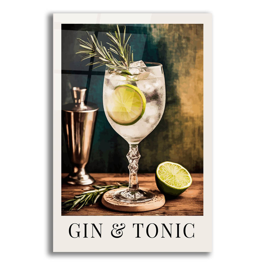 Gin And Tonic by Andreas Magnusson acrylic glass wall art