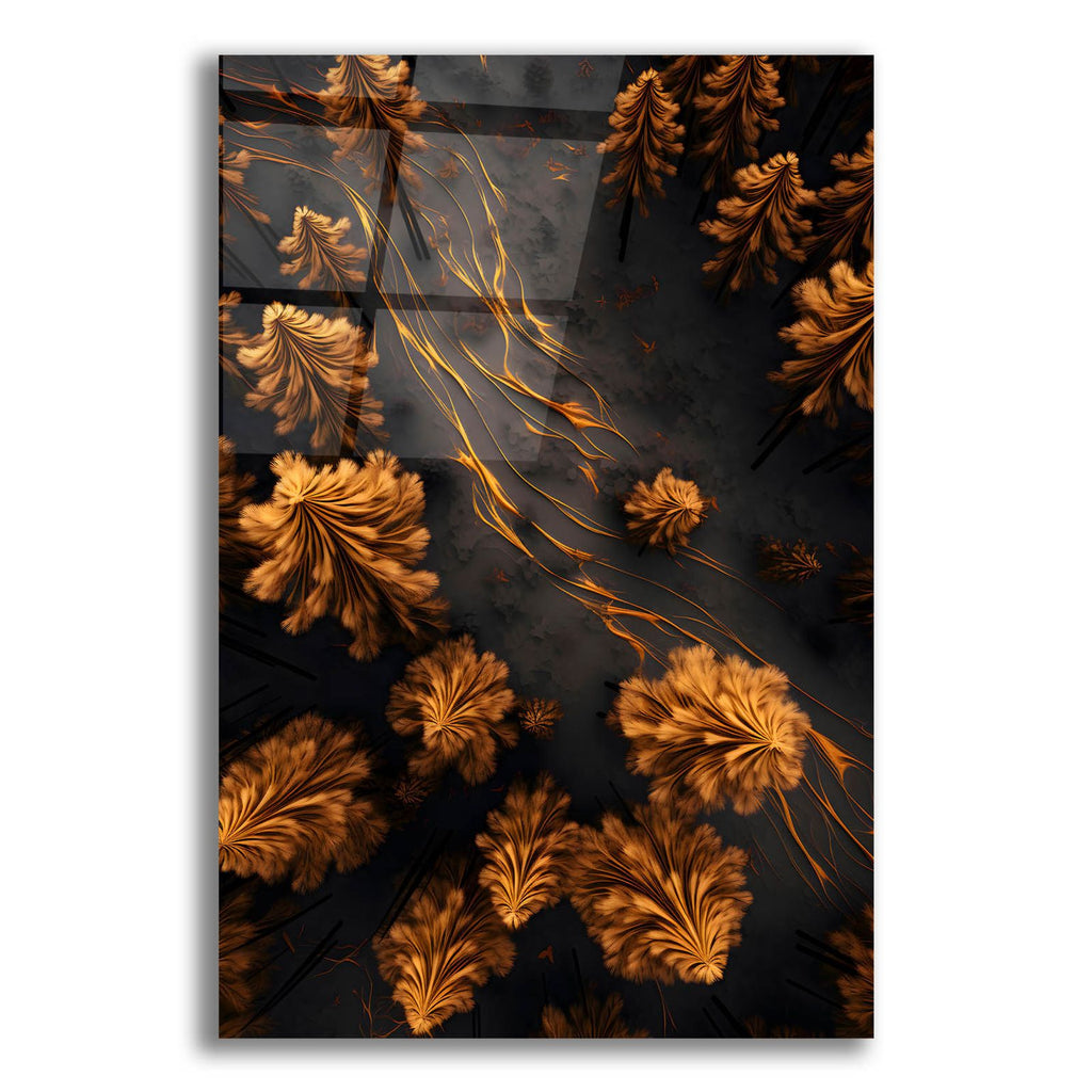 Golden Forest by Andreas Magnusson acrylic glass wall art