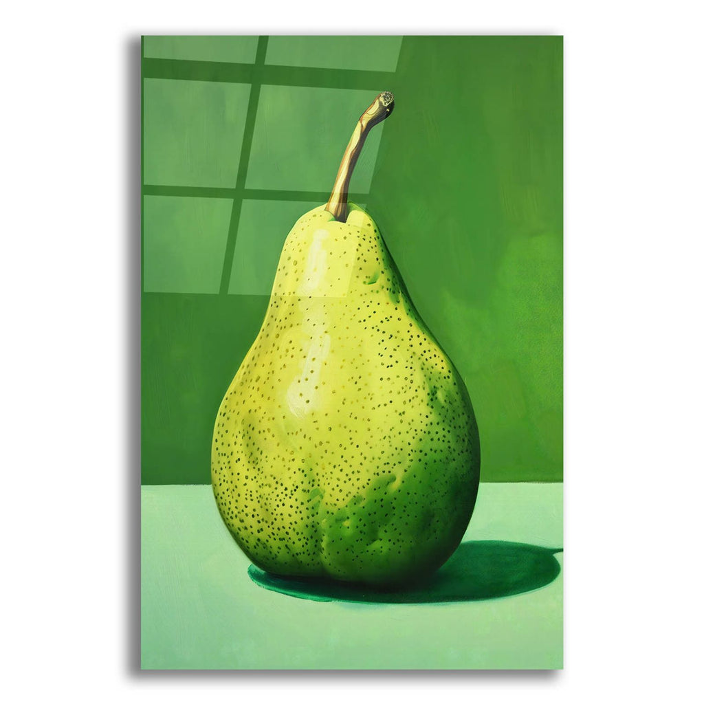 Green Pear by Andreas Magnusson acrylic glass wall art