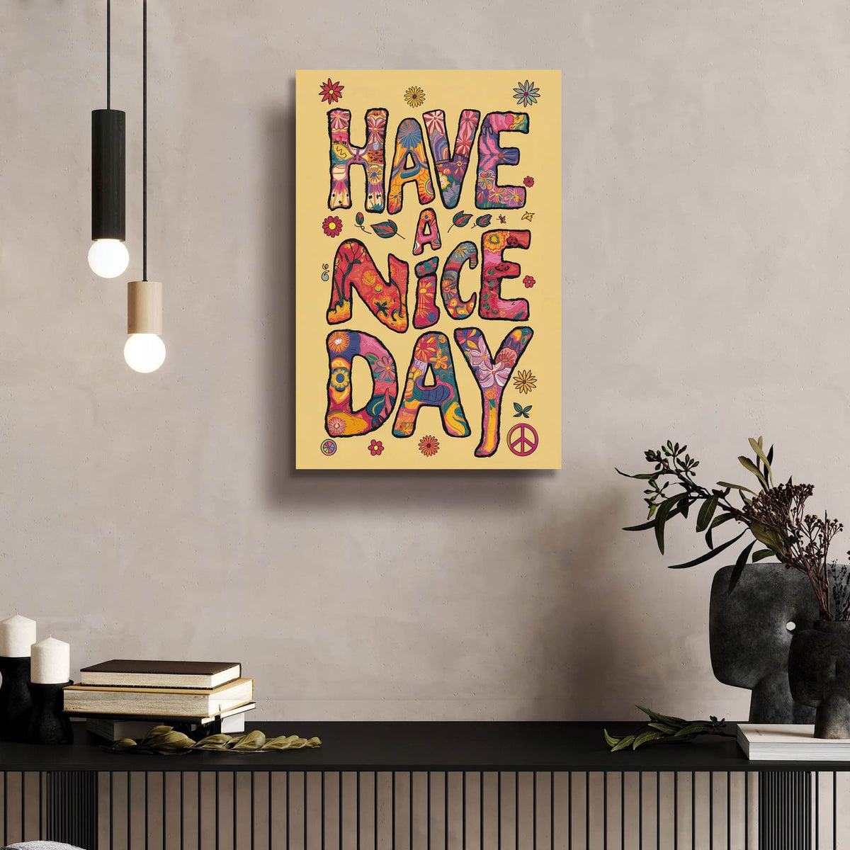 Have A Nice Day by Andreas Magnusson - 16x24 acrylic wall art in a room