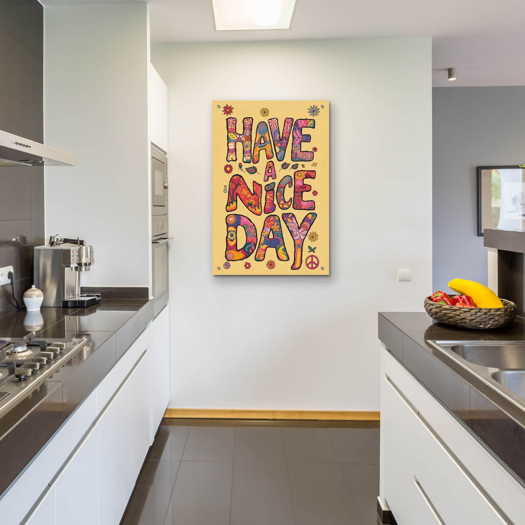 Have A Nice Day by Andreas Magnusson - 24x36 acrylic wall art in a room