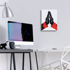 High Five by Andreas Magnusson - 12x16 acrylic wall art in a room