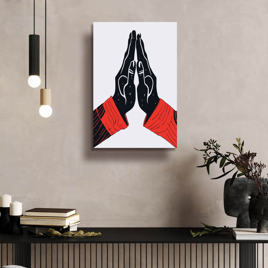High Five by Andreas Magnusson - 16x24 acrylic wall art in a room