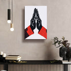 High Five by Andreas Magnusson - 16x24 acrylic wall art in a room