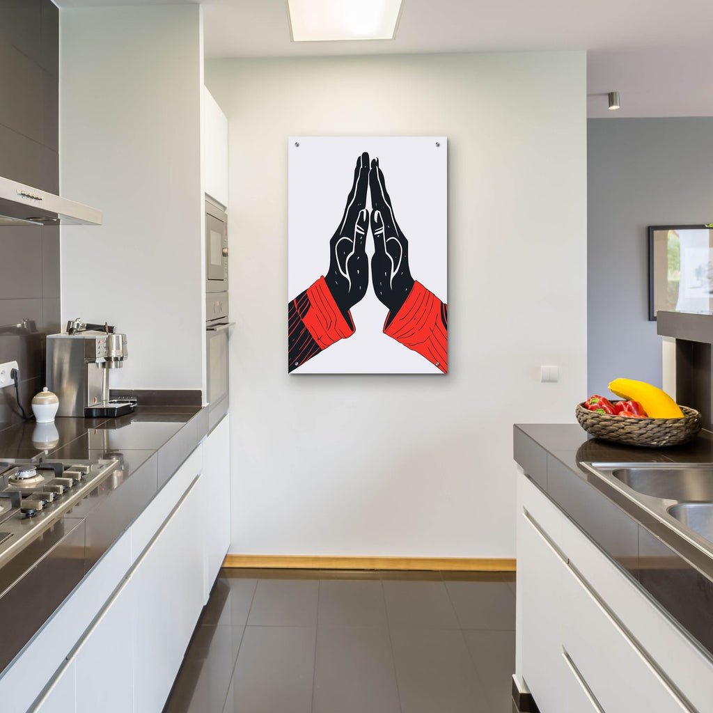 High Five by Andreas Magnusson - 24x36 acrylic wall art in a room