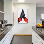 High Five by Andreas Magnusson - 24x36 acrylic wall art in a room