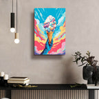 Ice Cream Pop Art by Andreas Magnusson - 16x24 acrylic wall art in a room