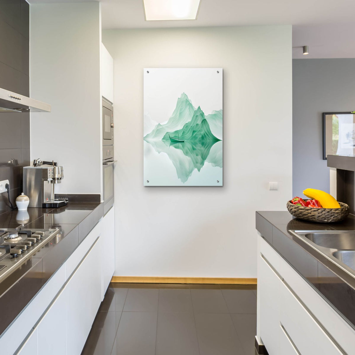In Calm Waters by Andreas Magnusson - 24x36 acrylic wall art in a room