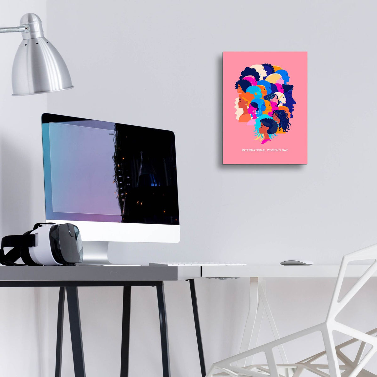 International Womens Day by Andreas Magnusson - 12x16 acrylic wall art in a room