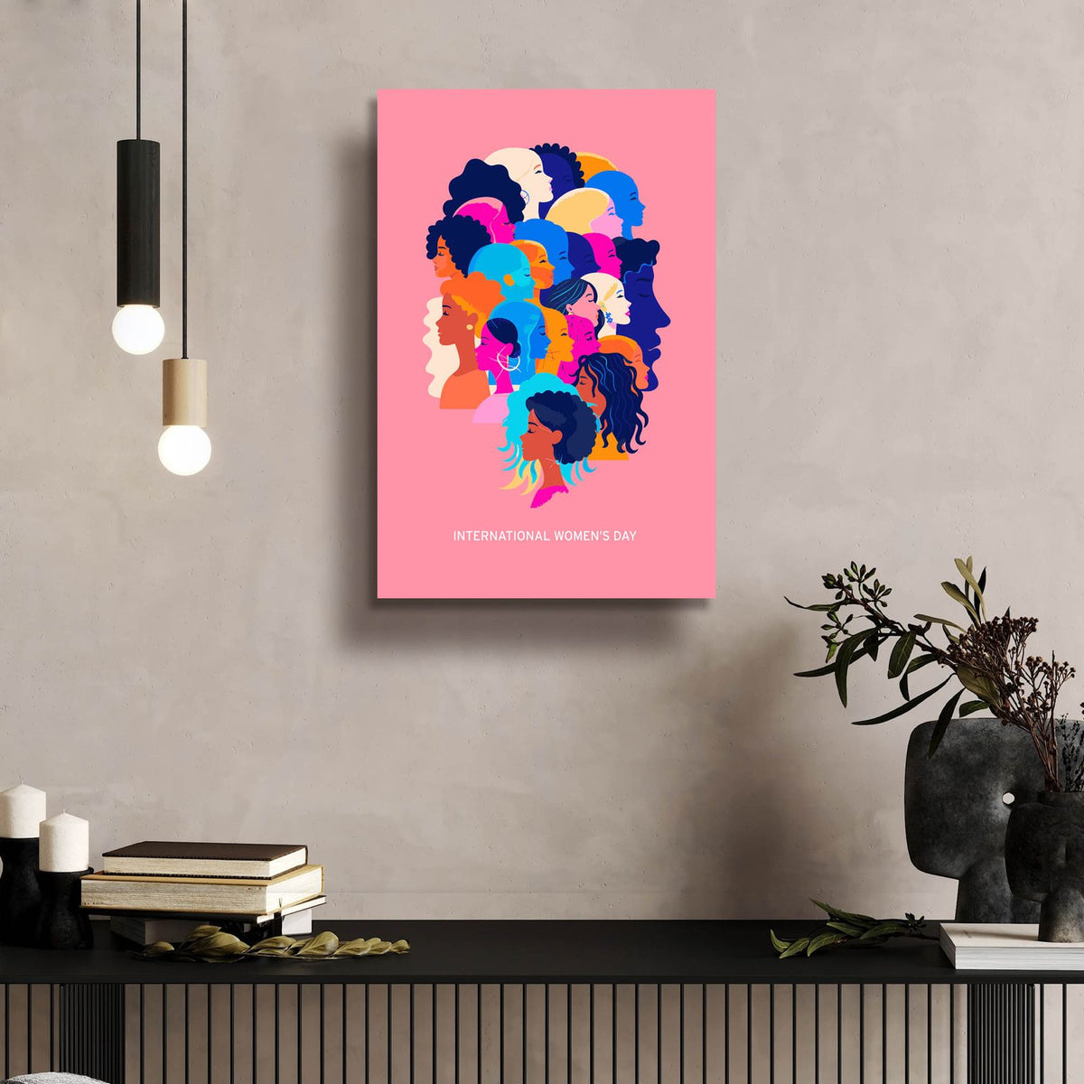 International Womens Day by Andreas Magnusson - 16x24 acrylic wall art in a room