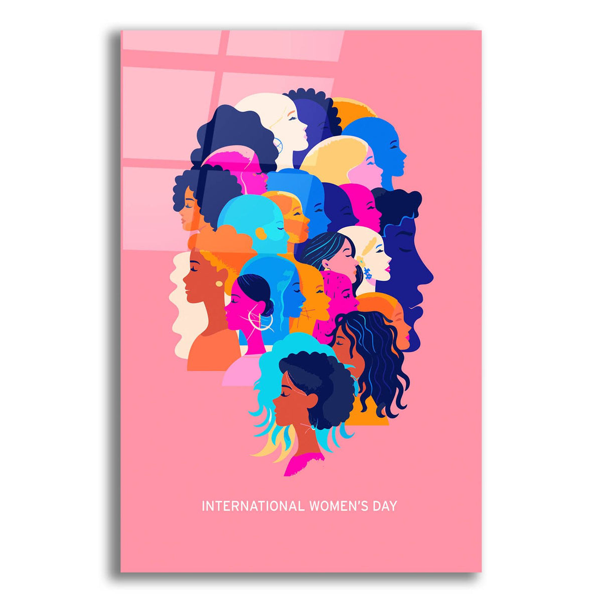 International Womens Day by Andreas Magnusson acrylic glass wall art