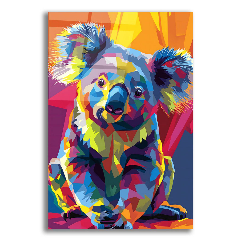 Koala Wpap by Andreas Magnusson acrylic glass wall art