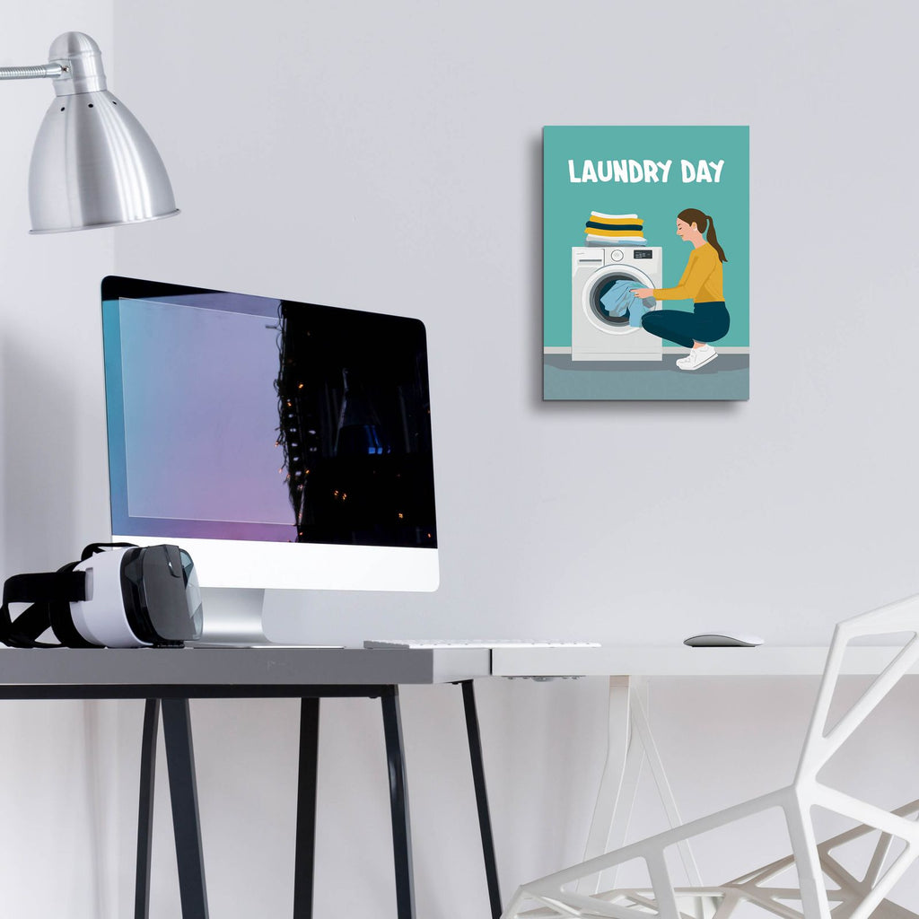 Laundry Day by Andreas Magnusson - 12x16 acrylic wall art in a room