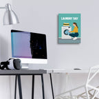 Laundry Day by Andreas Magnusson - 12x16 acrylic wall art in a room