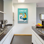 Laundry Day by Andreas Magnusson - 24x36 acrylic wall art in a room