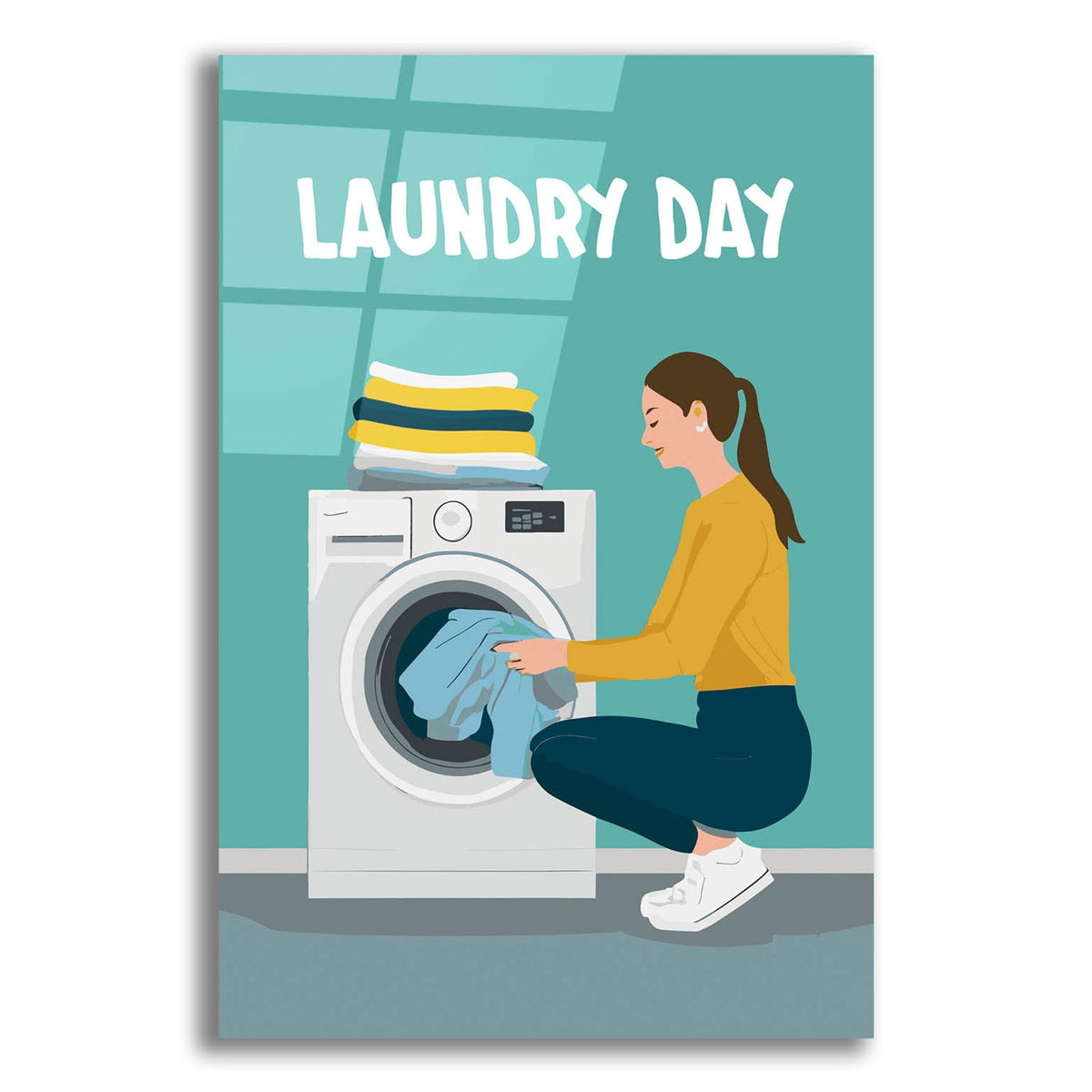 Laundry Day by Andreas Magnusson acrylic glass wall art