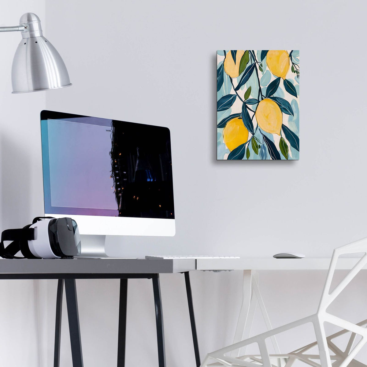Lemon Tree by Andreas Magnusson - 12x16 acrylic wall art in a room