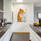 Leopard Mom by Andreas Magnusson - 24x36 acrylic wall art in a room