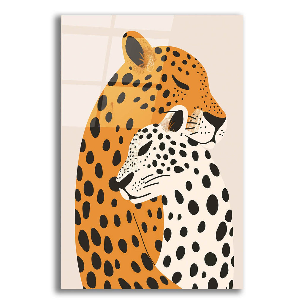 Leopard Mom by Andreas Magnusson acrylic glass wall art