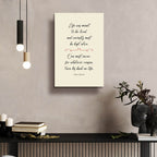 Life Was Meant To Be Lived by Andreas Magnusson - 16x24 acrylic wall art in a room