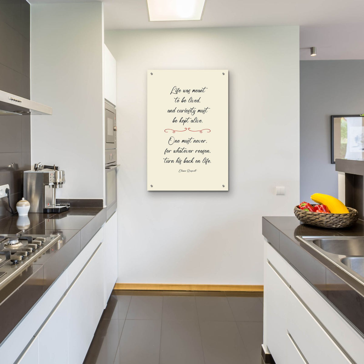 Life Was Meant To Be Lived by Andreas Magnusson - 24x36 acrylic wall art in a room