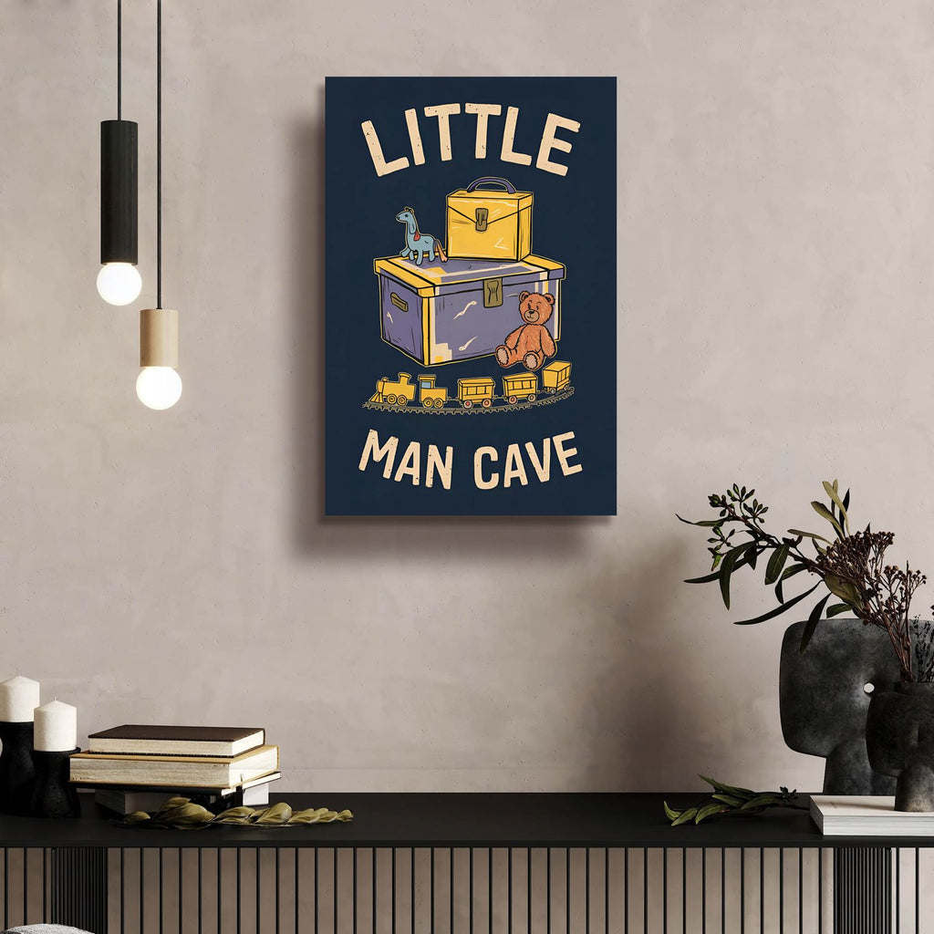 Little Man Cave by Andreas Magnusson - 16x24 acrylic wall art in a room