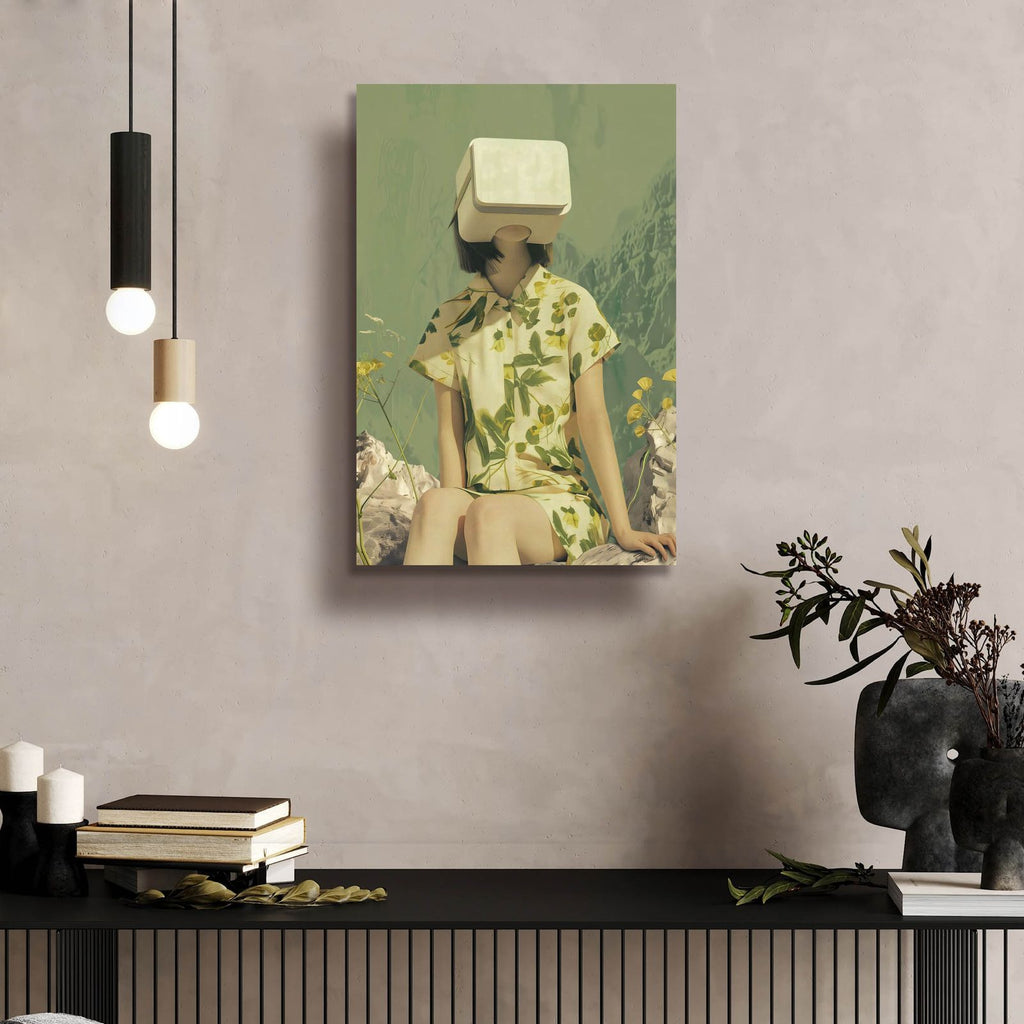 Looking Into The Future by Andreas Magnusson - 16x24 acrylic wall art in a room