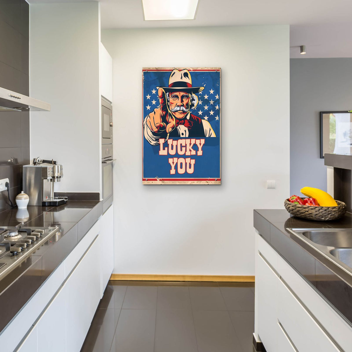 Lucky You by Andreas Magnusson - 24x36 acrylic wall art in a room