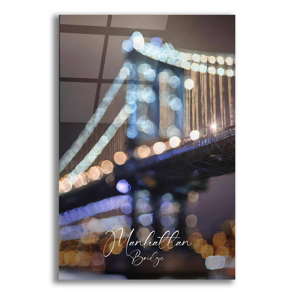 Manhattan Bridge Out Of Focus by Andreas Magnusson acrylic glass wall art