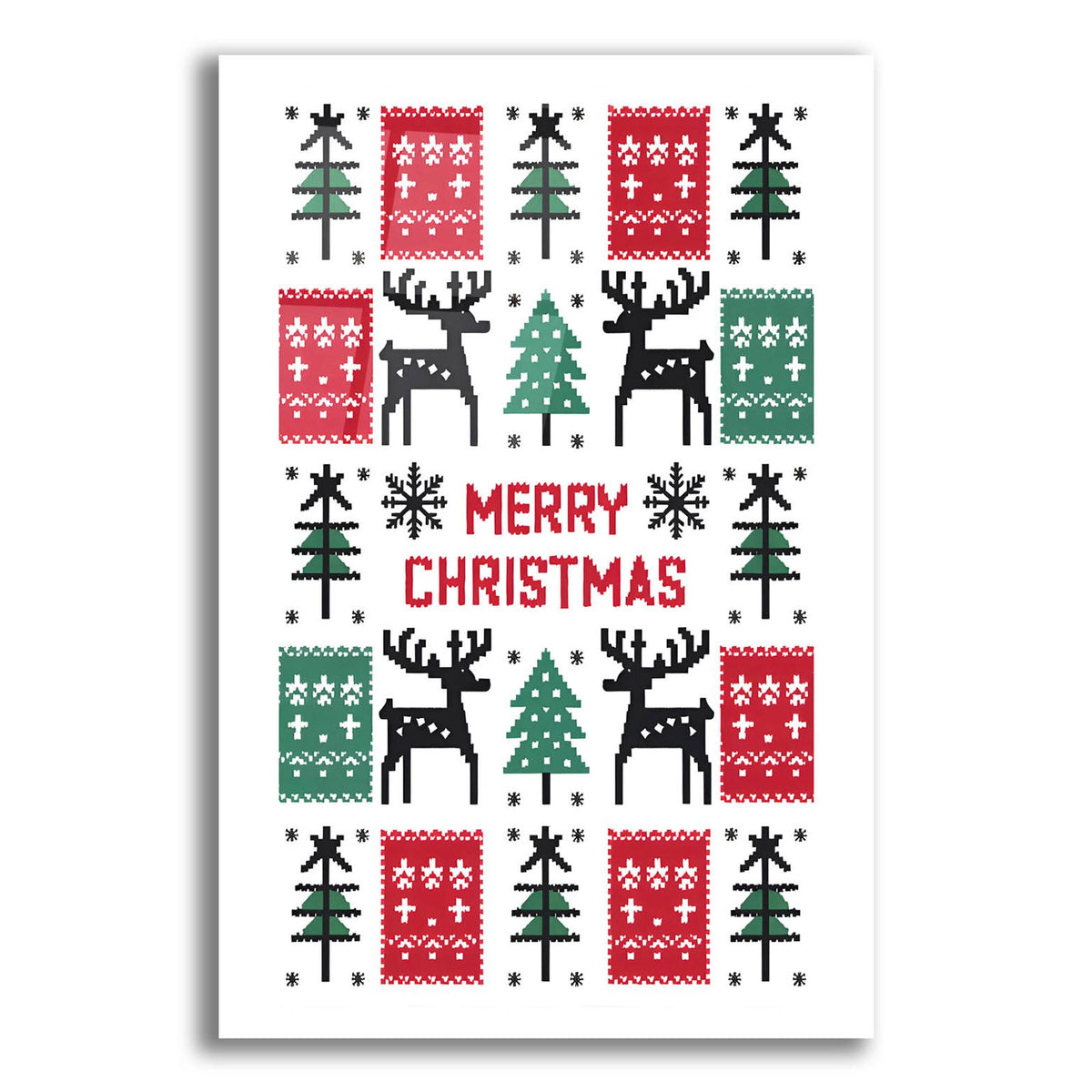 Merry Christmas No 1 by Andreas Magnusson acrylic glass wall art