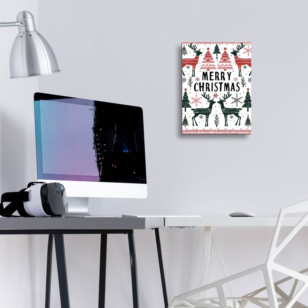 Merry Christmas No 2 by Andreas Magnusson - 12x16 acrylic wall art in a room