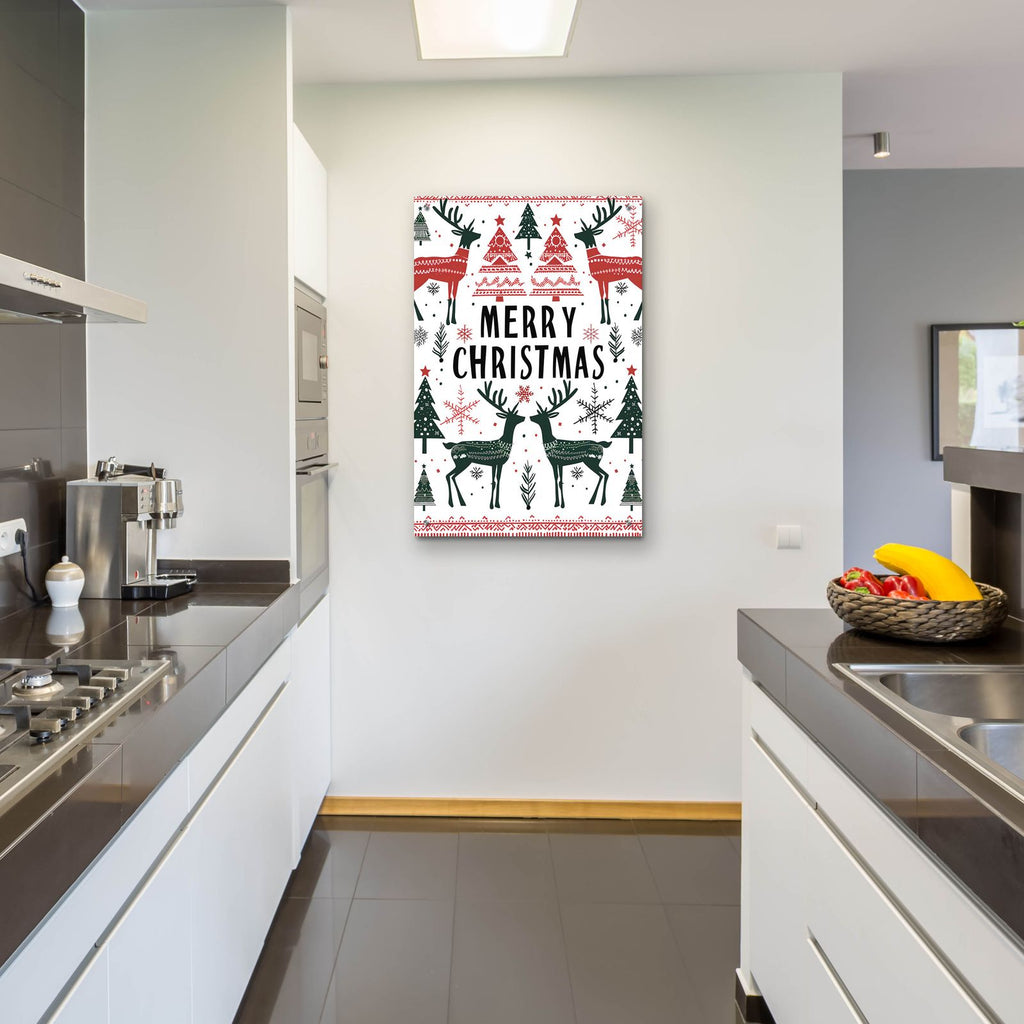 Merry Christmas No 2 by Andreas Magnusson - 24x36 acrylic wall art in a room
