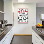 Merry Christmas No 2 by Andreas Magnusson - 24x36 acrylic wall art in a room