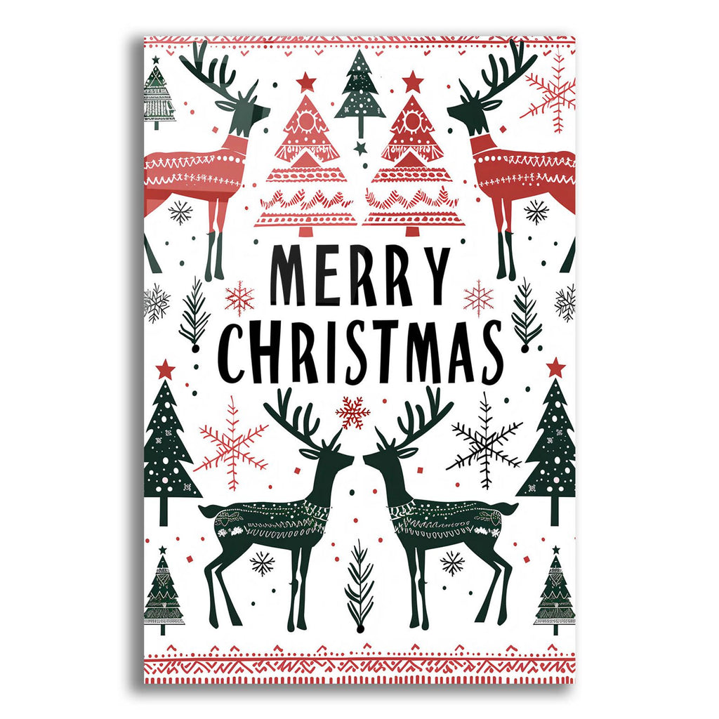 Merry Christmas No 2 by Andreas Magnusson acrylic glass wall art