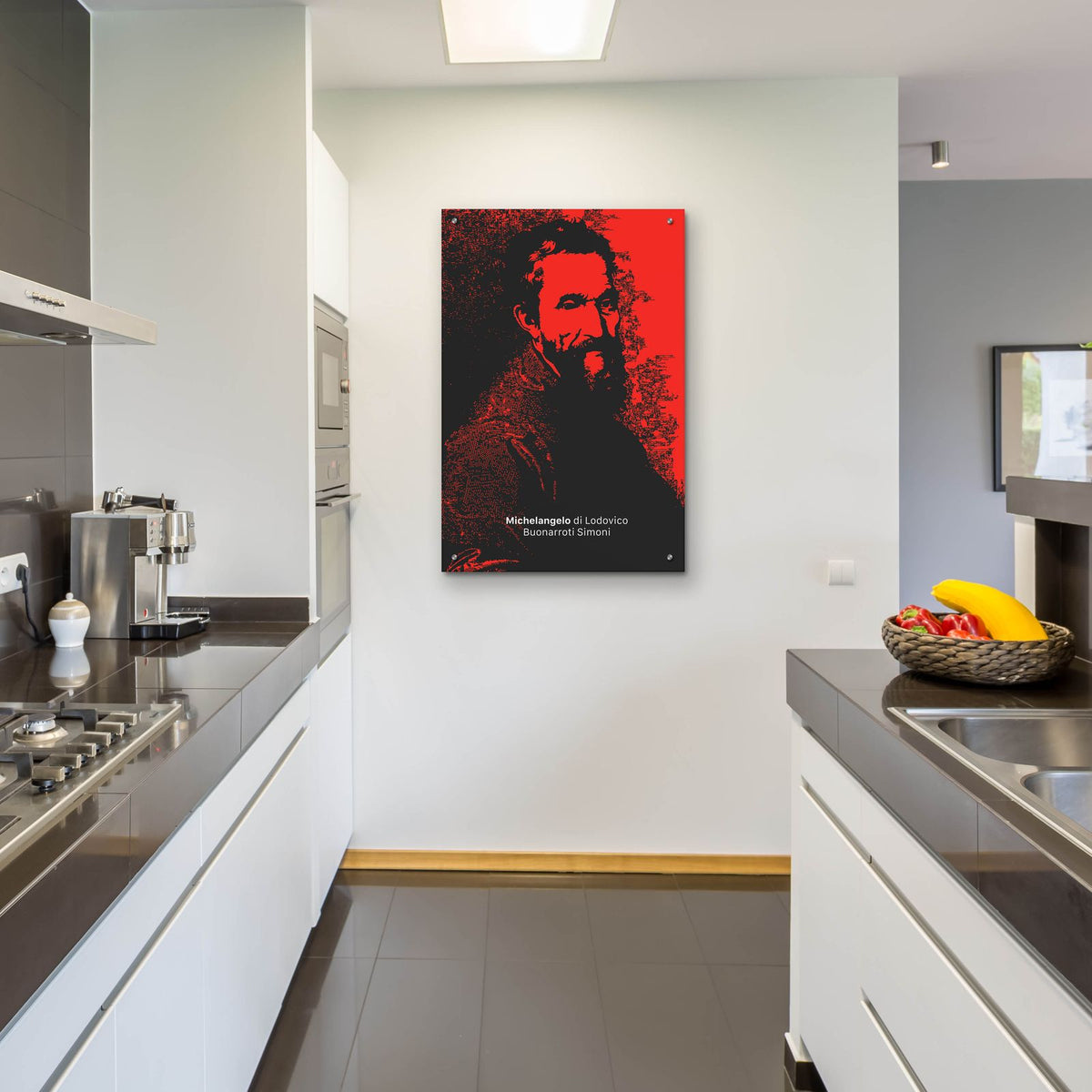 Michelangelo by Andreas Magnusson - 24x36 acrylic wall art in a room