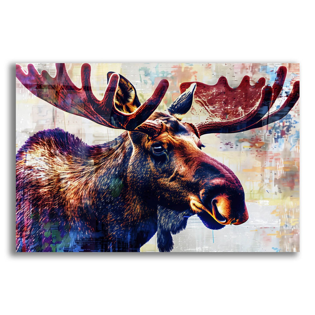 Moose Head by Andreas Magnusson acrylic glass wall art