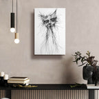 Morning Cat by Andreas Magnusson - 16x24 acrylic wall art in a room