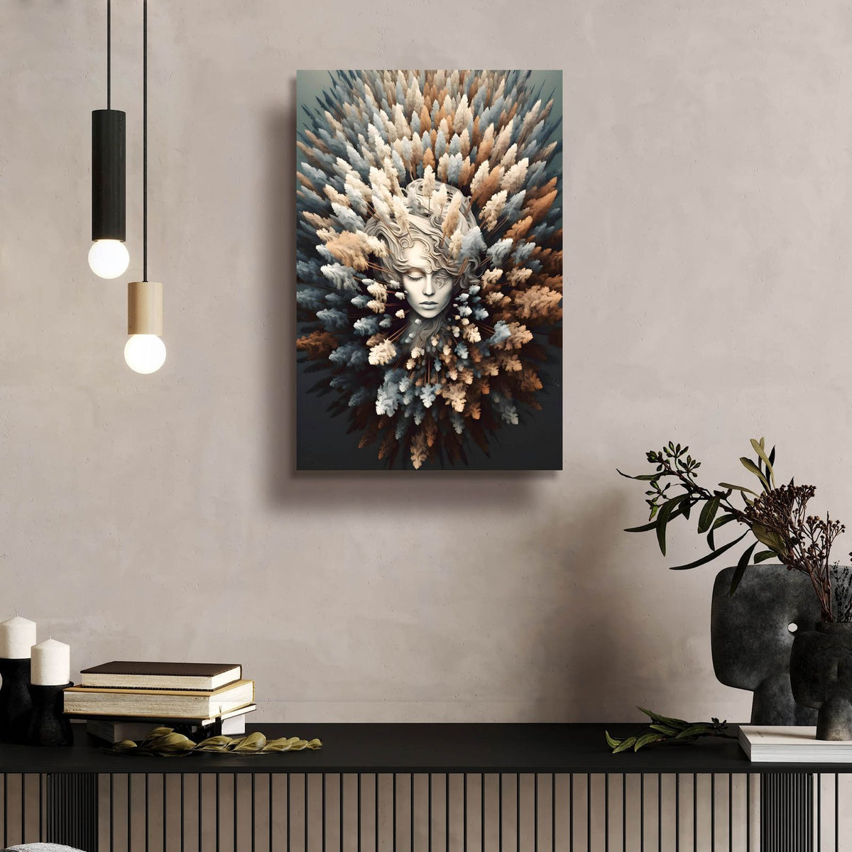 Mother Earth by Andreas Magnusson - 16x24 acrylic wall art in a room
