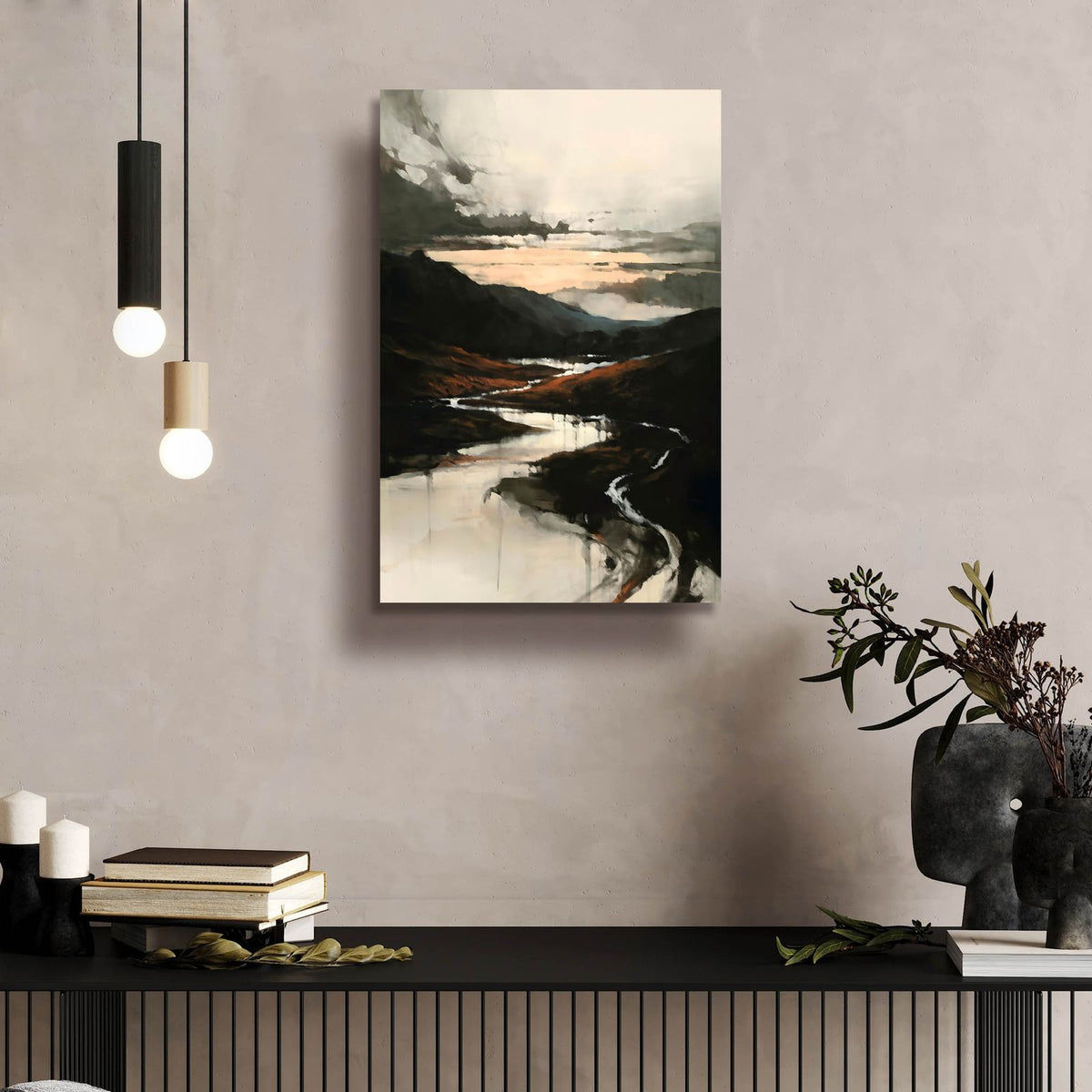 Mountain Creek by Andreas Magnusson - 16x24 acrylic wall art in a room