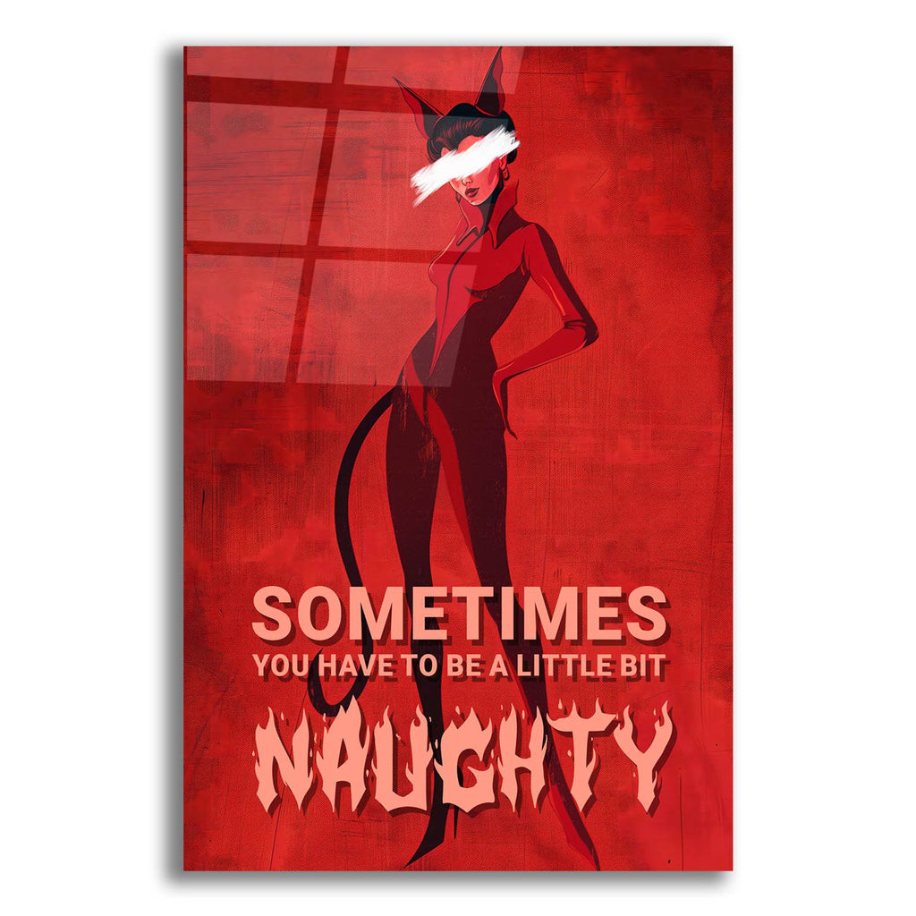 Naughty by Andreas Magnusson acrylic glass wall art