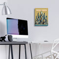 New York Skyline by Andreas Magnusson - 12x16 acrylic wall art in a room
