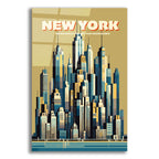 New York Skyline by Andreas Magnusson acrylic glass wall art