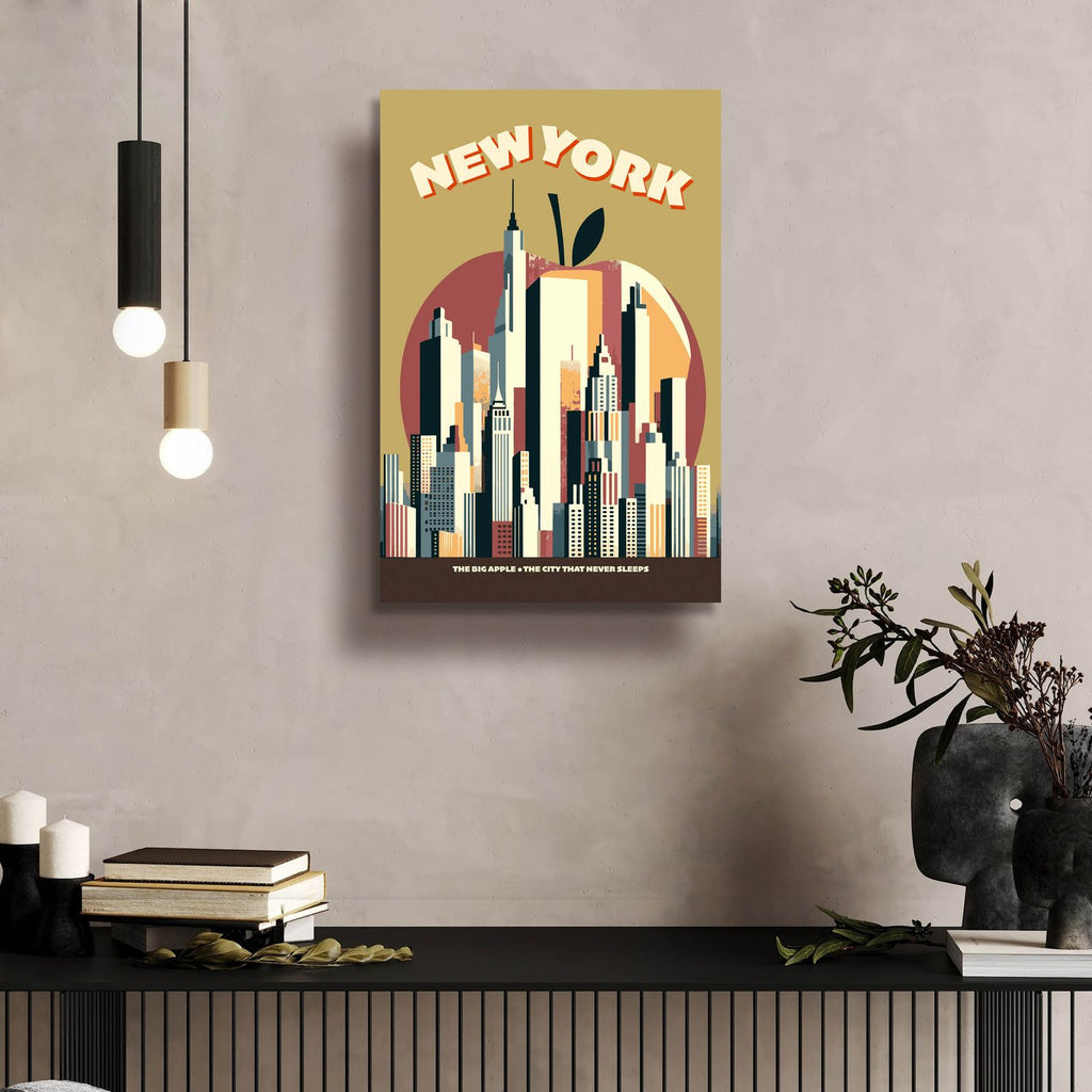 New York by Andreas Magnusson - 16x24 acrylic wall art in a room