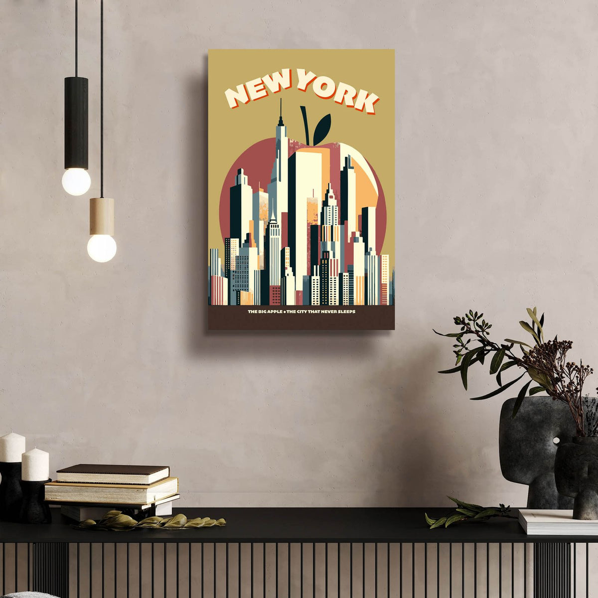 New York by Andreas Magnusson - 16x24 acrylic wall art in a room